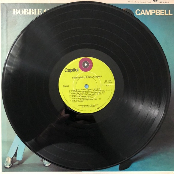 Bobbie Gentry And Glen Campbell Vinyl Lp - Picture 4 of 9